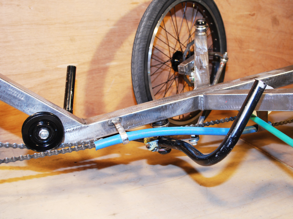 Warrior Racing Trike - chain guide tubes